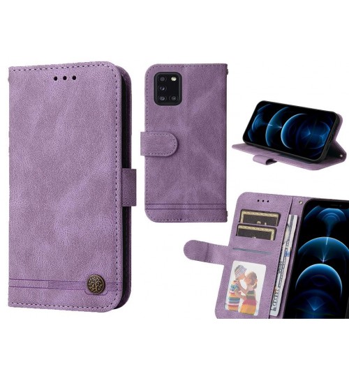 Samsung Galaxy A31 Case Wallet Flip Leather Case Cover