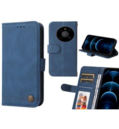 Huawei Mate 40 Case Wallet Flip Leather Case Cover - Blue