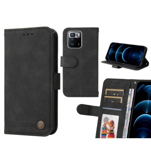 Xiaomi Redmi Note 10 Pro Case Wallet Flip Leather Case Cover - Black