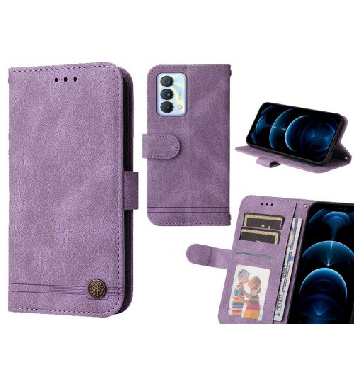 Realme Gt Master 5g Case Wallet Flip Leather Case Cover - Purple