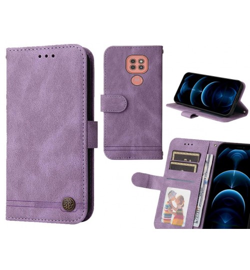 Moto G9 Play Case Wallet Flip Leather Case Cover