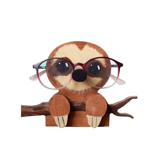 Cute Novelty Animal Eyeglasses Holder - Sloth