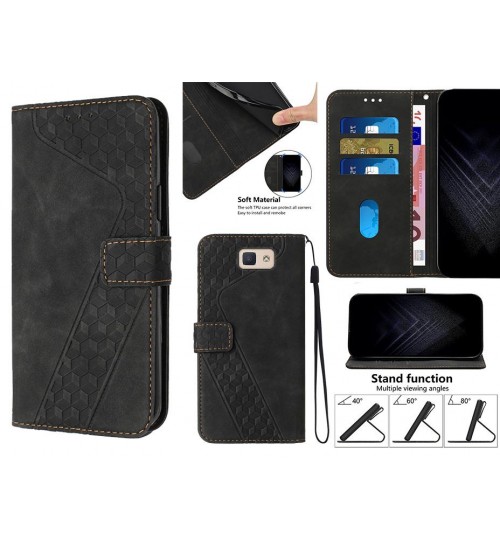 Galaxy J5 Prime Case Wallet Premium PU Leather Cover