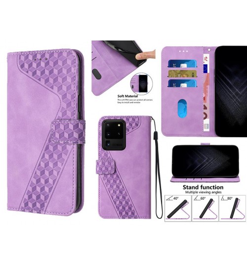 Galaxy S20 Ultra Case Wallet Premium PU Leather Cover