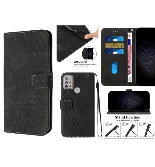 Moto G10 Case Wallet Premium PU Leather Cover