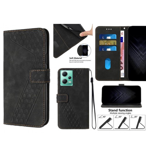 Xiaomi Redmi Note 12 5G Case Wallet Premium PU Leather Cover