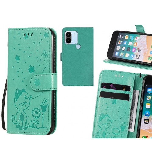 Xiaomi Redmi A2+ Case Embossed Wallet Leather Case