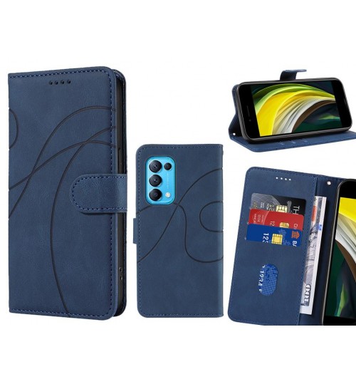 Oppo Find X3 Lite Case Wallet Fine PU Leather Cover