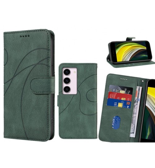 Samsung Galaxy S23 Case Wallet Fine PU Leather Cover