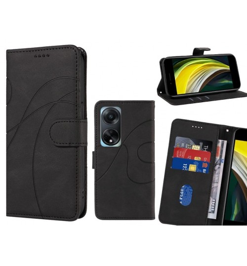 Oppo Reno A98 5G Case Wallet Fine PU Leather Cover