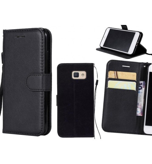 Galaxy J5 Prime Case Fine Leather Wallet Case