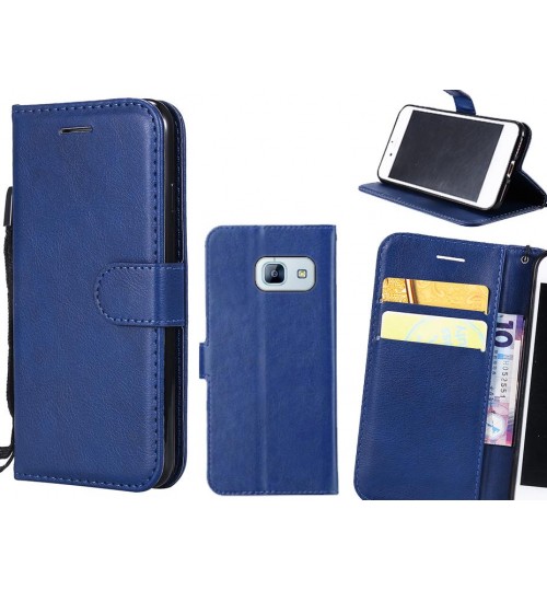 GALAXY A8 2016 Case Fine Leather Wallet Case