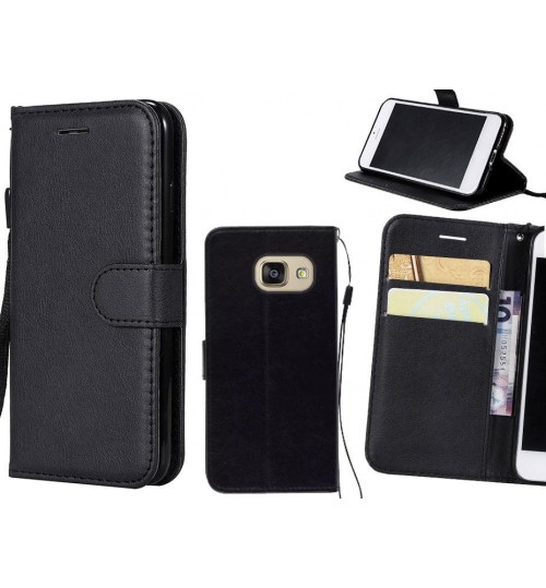 Galaxy A5 2016 Case Fine Leather Wallet Case