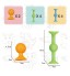 10pcs Throw Darts Sucker Soft Silicone