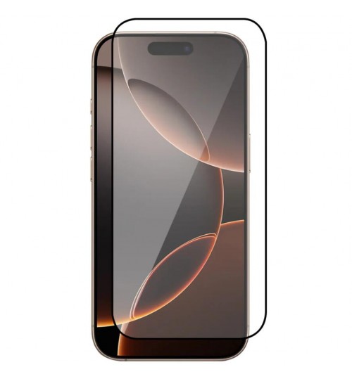 iPhone 16 Pro Max Glass Screen Protector Full Cover