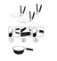 Bowl Dish Plate Pot Clip Holder