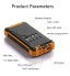 Solar Power Bank with Multiple Charging Ports