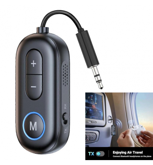 Bluetooth Audio Transmitter Receiver AUX Hifi Stereo
