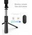 Extendable All-in-1 Cell Phone Selfie Stick Tripod with 360 Rotation