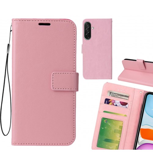 Samsung Galaxy A26 case Fine leather wallet case