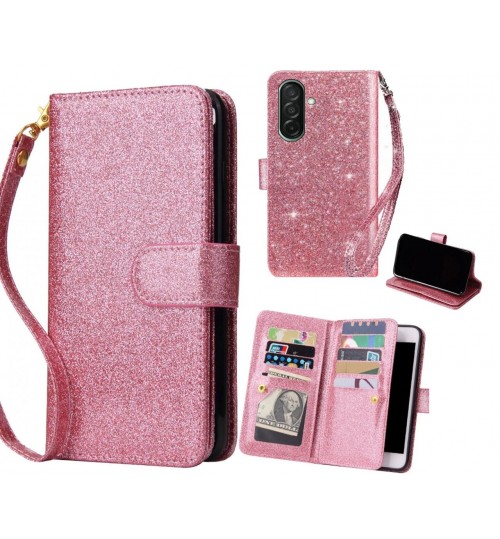 Samsung Galaxy A26 Case Glaring Multifunction Wallet Leather Case