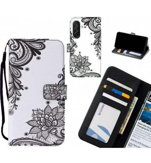 Samsung Galaxy A26 case leather wallet case printed ID