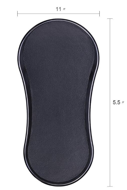 Computer Armrest Adjustable Arm Wrist Rest Support for Home and Office Black