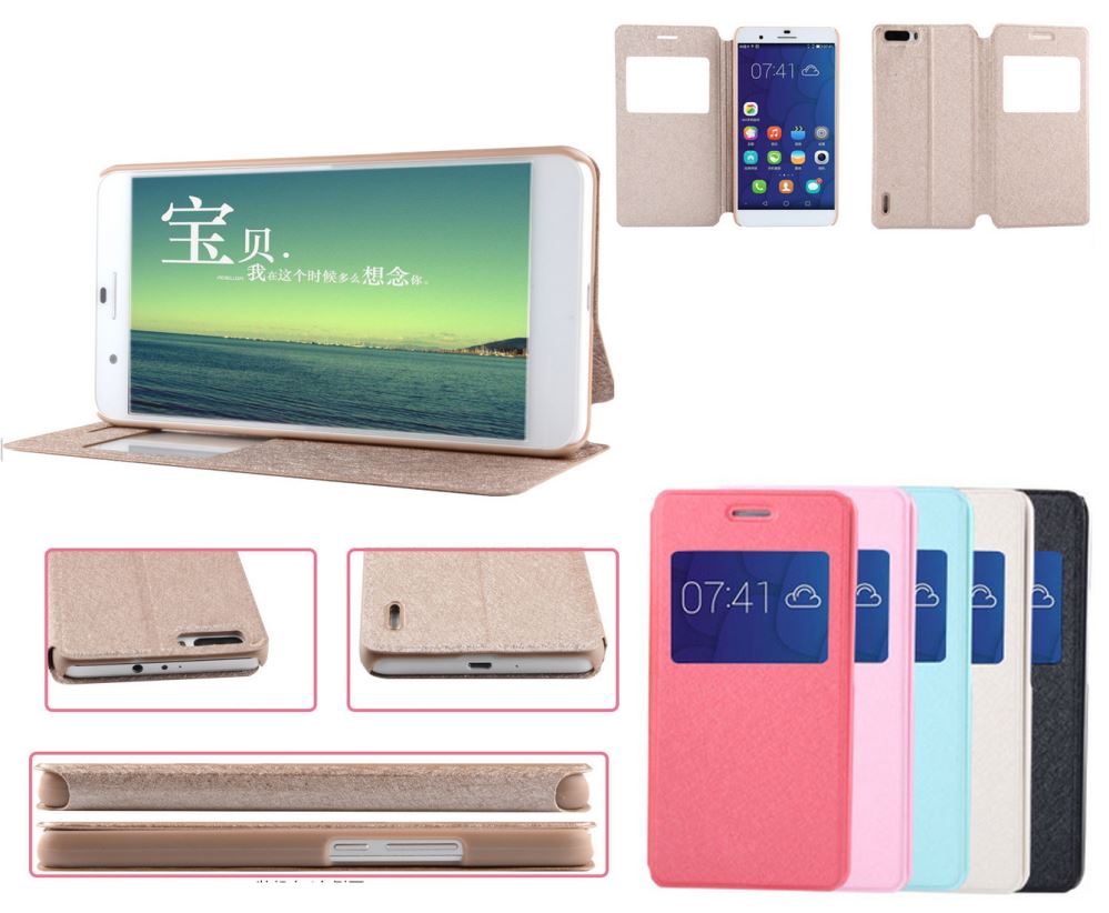 Huawei Honor 6 Plus case luxury view window
