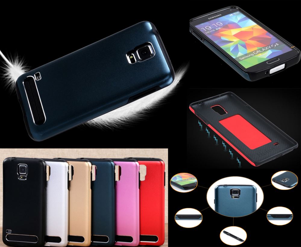 Galaxy S5 aluminium hybrid impact proof case