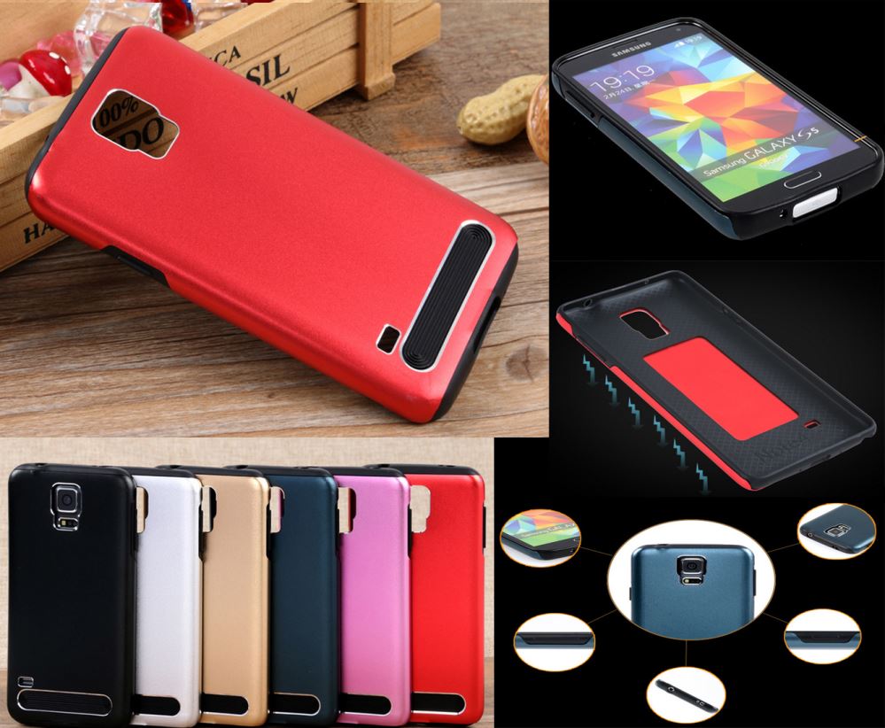 Galaxy S5 aluminium hybrid impact proof case