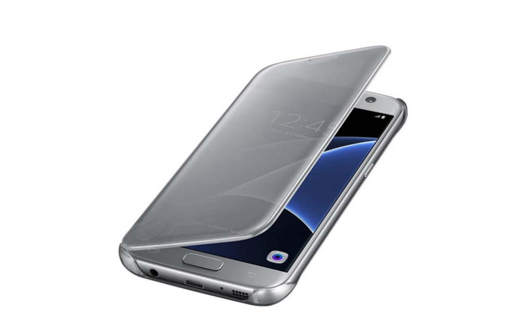 Galaxy S7 edge case Ultra Slim Flip shield case