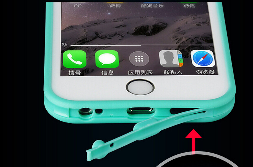 iPhone 6 6s Plus waterproof dirt proof slim case iPhone 6 6s Plus waterproof dirt proof slim case