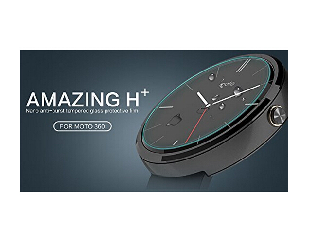 MOTO 360 Watch Tempered Glass Screen Protector