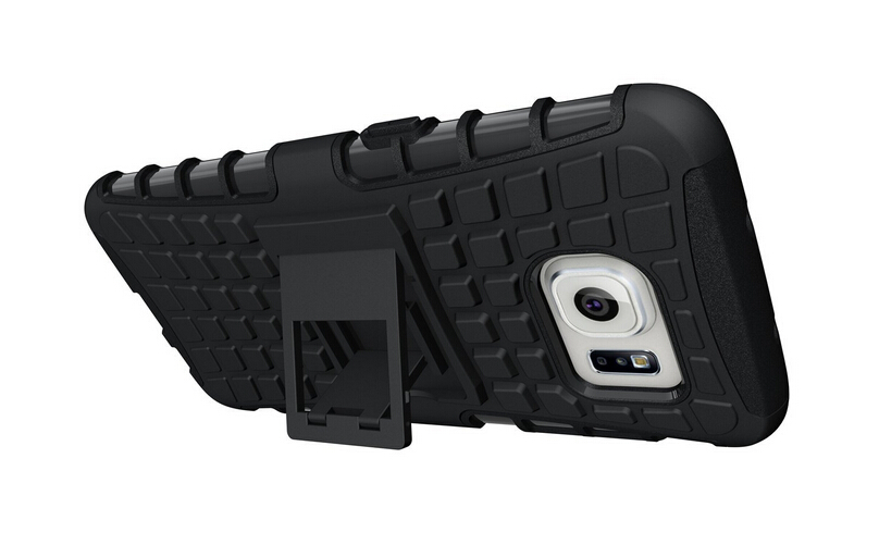 Galaxy S7 Case Heavy Duty Hybrid Kickstand