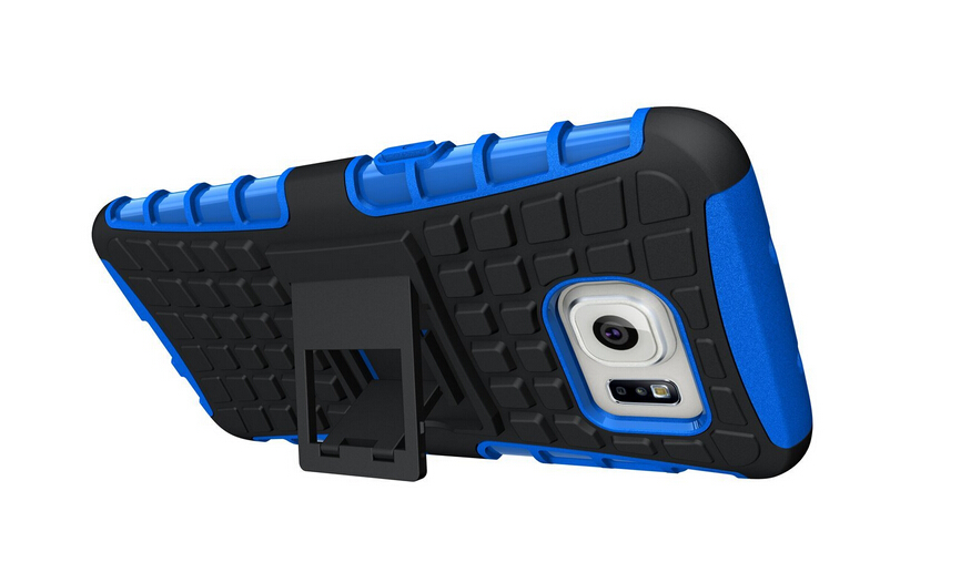 Galaxy S7 Case Heavy Duty Hybrid Kickstand