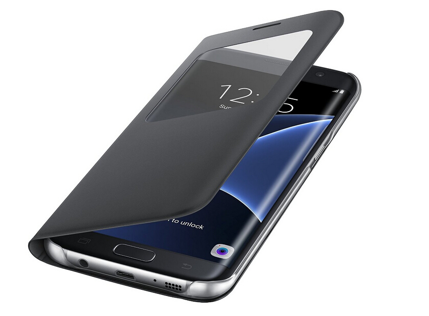 Galaxy S7 Smart Sleep Leather Flip window case Galaxy S7 Smart Sleep Leather Flip window case