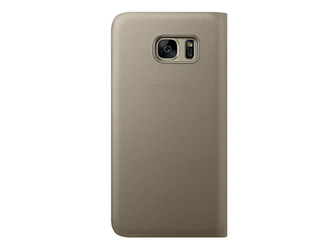 Samsung Galaxy S7 edge case Leather Flip window