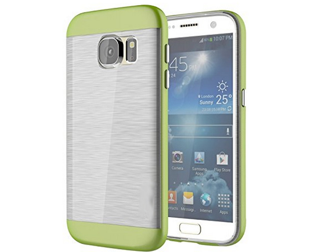 Galaxy S7 edge hybird bumper with clear back case Galaxy S7 edge hybird bumper with clear back case