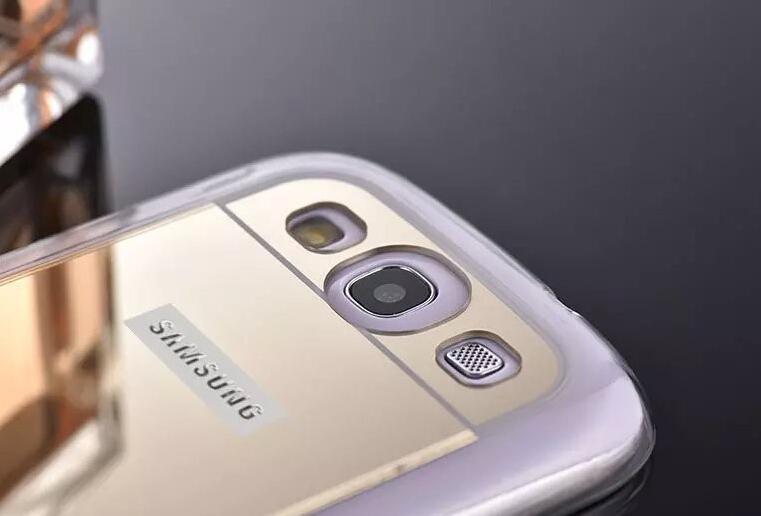 Galaxy S3 Soft Gel TPU Mirror back Case