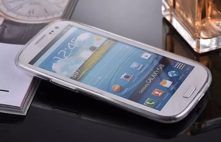 Galaxy S3 Soft Gel TPU Mirror back Case