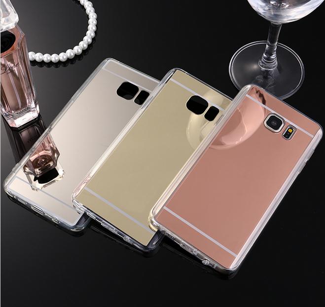 Samsung Galaxy Note 5 Soft Gel TPU Mirror Case