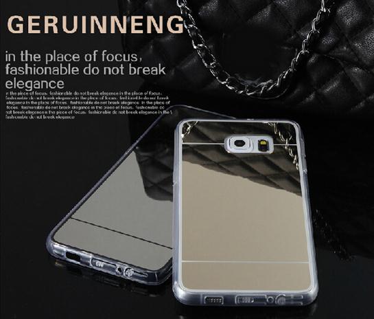 Samsung Galaxy Note 5 Soft Gel TPU Mirror Case