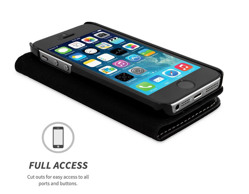 iPhone SE Case Wallet leather cover case