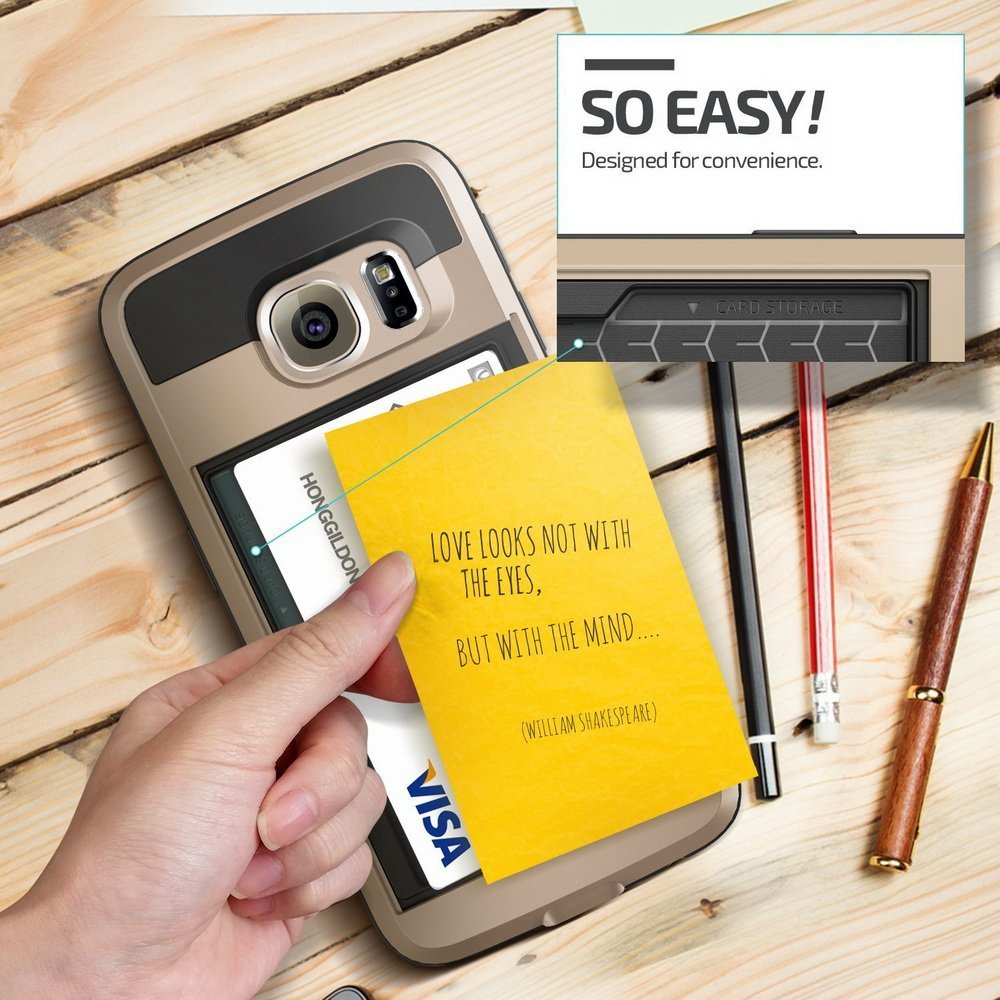 Galaxy S7 impact proof hybrid case card holder Galaxy S7 impact proof hybrid case card holder