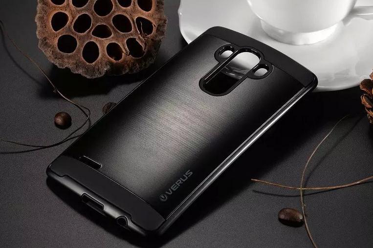 LG G4 impact proof hybrid case brushed