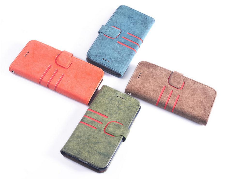 iPhone 6 6s vintage wallet leather ID window case