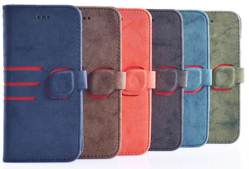 iPhone 6 6s vintage wallet leather ID window case
