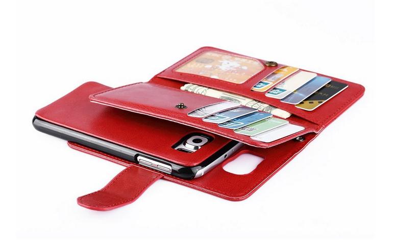 Galaxy S7 double wallet leather detachable case Galaxy S7 double wallet leather detachable case