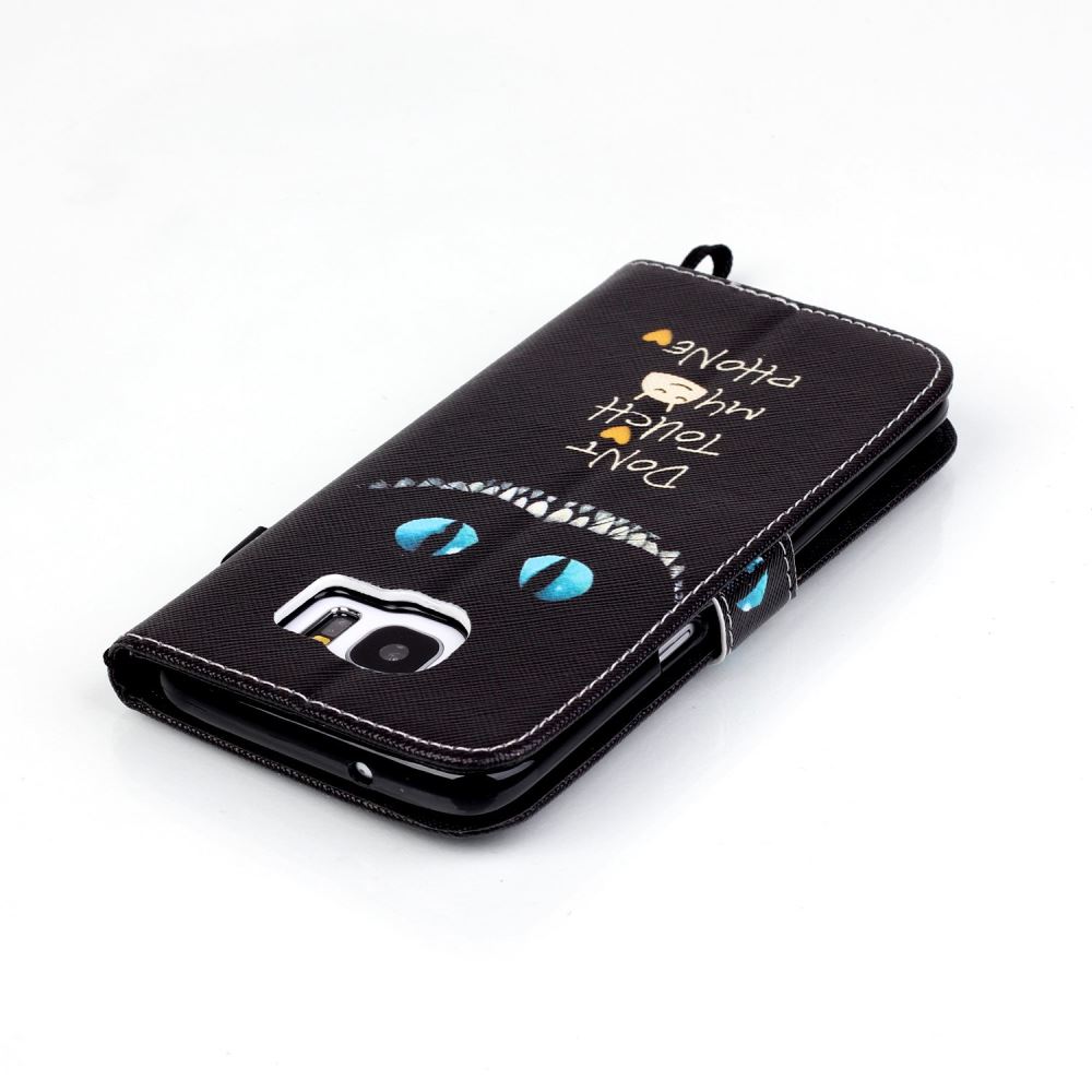 Galaxy S7 EDGE case wallet leather case printed