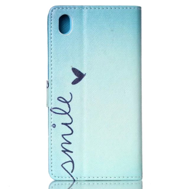Sony M4 Aqua case wallet leather case printed